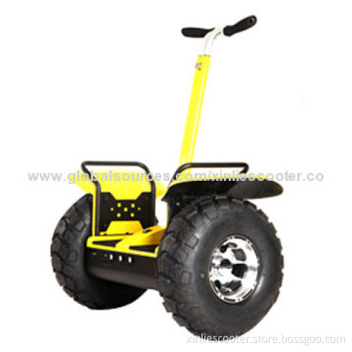 Off Road Two Larger Wheel Self-balancing Electric Scooter, Golf Use for Adults